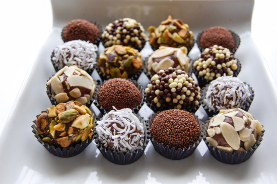 Chocolate Placenta Truffles